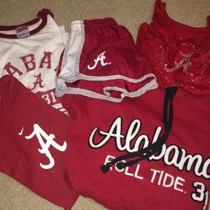 Lot of Alabama clothes